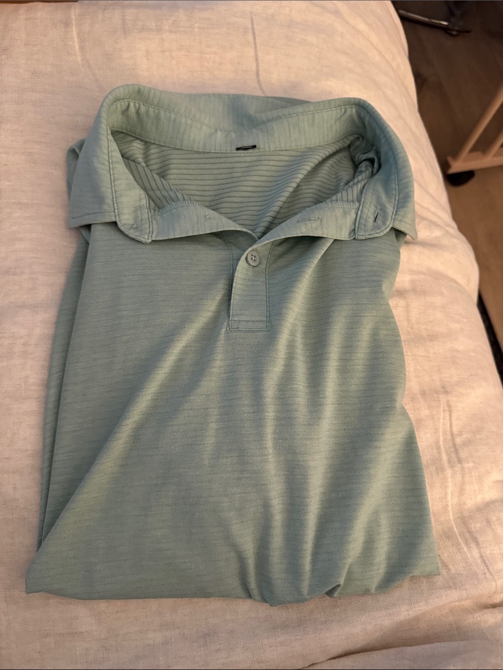 lululemon athletica Men's Polo Shirt - Sage Green